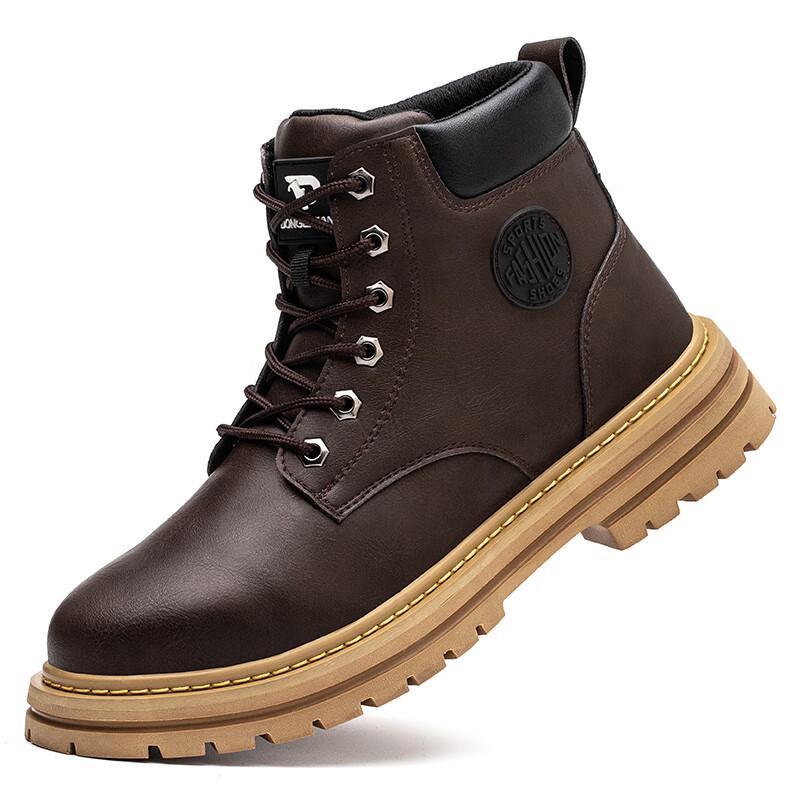 Laoguanjia Men s High-Top Safety Work Shoes 38