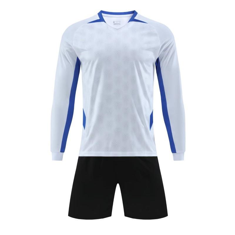 

Factory Football Training Clothes Long-sleeved Adult Children s Sportswear Comfortable Dry Jerseys Printed Number 18