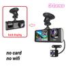 Car Dash Camera, 2-inch IPS Screen, 2/3 Lenses, Infrared Night Vision DVR Recorder, In-car DVR