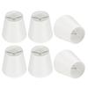 6Pcs Household Chandelier Fabric Lampshade Lamps Cover Decoration for E14 Light Bulb