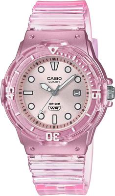 Analog Watch Kids Cheap Casio Clear Pink Overseas Model [Casio] LRW-200HS-4EV Women's [Item]