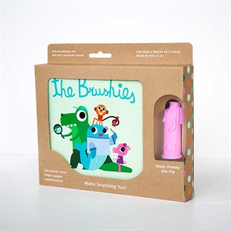 Baby Toothbrush Piggy Pinky Storybook Set