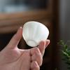 Zhinianhua Pure White Ceramic Tea Cup