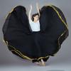 720-degree Large Swing Skirt, Double-layer Phnom Penh Chiffon Skirt, Xinjiang Dance Costume, A-line Skirt, Folk Dance Skirt