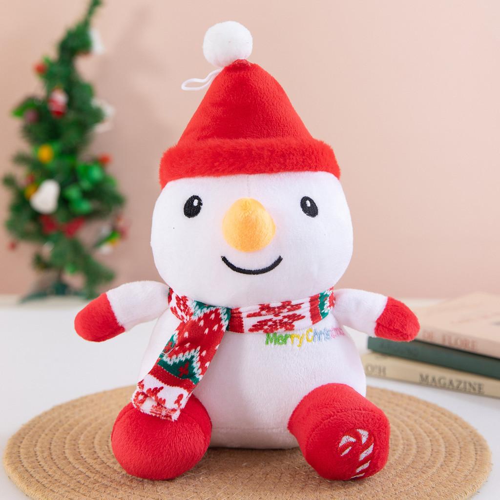 Christmas Santa Plush Toy With Polyester Fiber Filling For Holiday Gift Giving