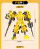 Transforming Car Toy Robot Boy King Kong Five in One Children's Engineering Car Toy Birthday Gift
