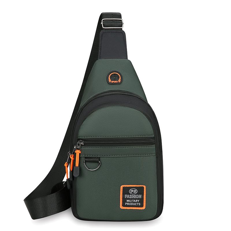 Torby na klatkę piersiową Męska torba crossbody na jedno ramię o dużej pojemności Outdoorowa sportowa rekreacyjna modna mała torba na ramię Plecak męski