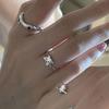 Adjustable Cute Puppy Cartoon Couple Rings - Trendy and Versatile