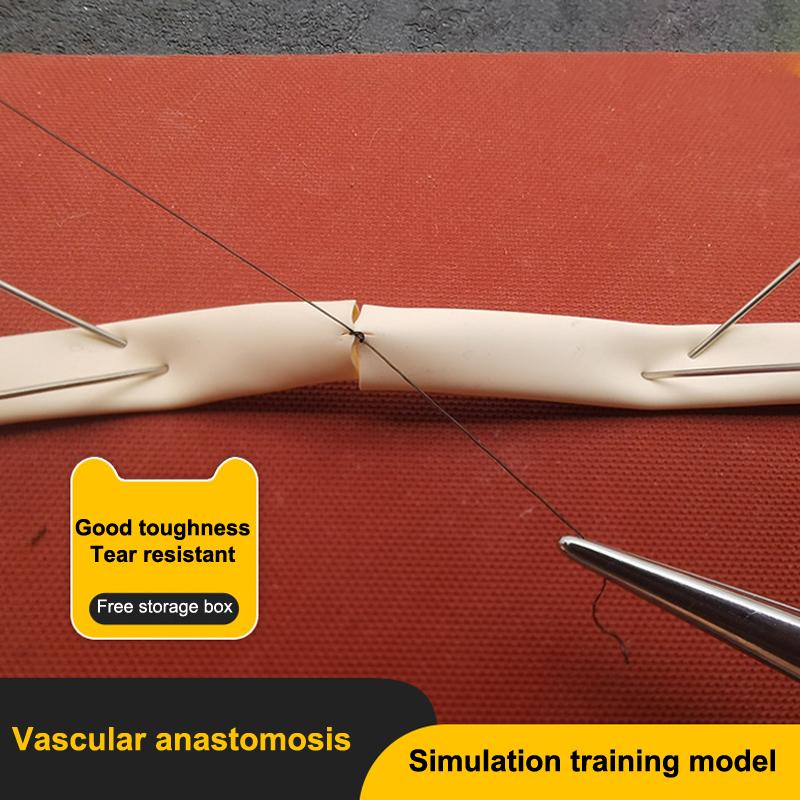 Microsurgery Anastomosis Simulated Blood Vessel Suture Skill Training Model Lab Supplies