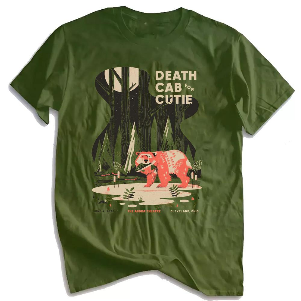 

Death Cab for Cutie Унисекс Подарок с тура для фаната S - 5XL Зеленая футболка GC3145 Унисекс футболка XL