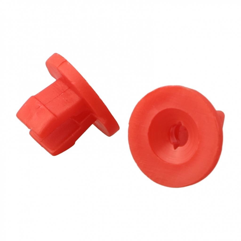 NEW Shield Nut Set Nylon Of 30 Parts Red Under-Body