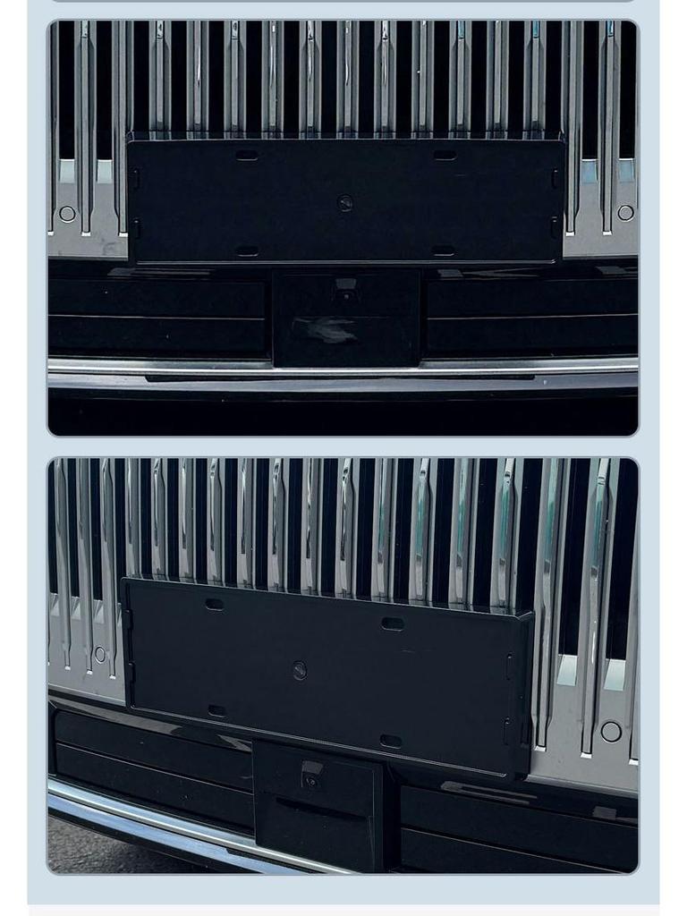 2025 Zeekr 9X Green License Plate Frame: Full-Edge, New Energy Compliance