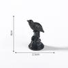 Halloween Skull and Bat Figurine Decorative Accessories Mini Micro-landscape Ornaments