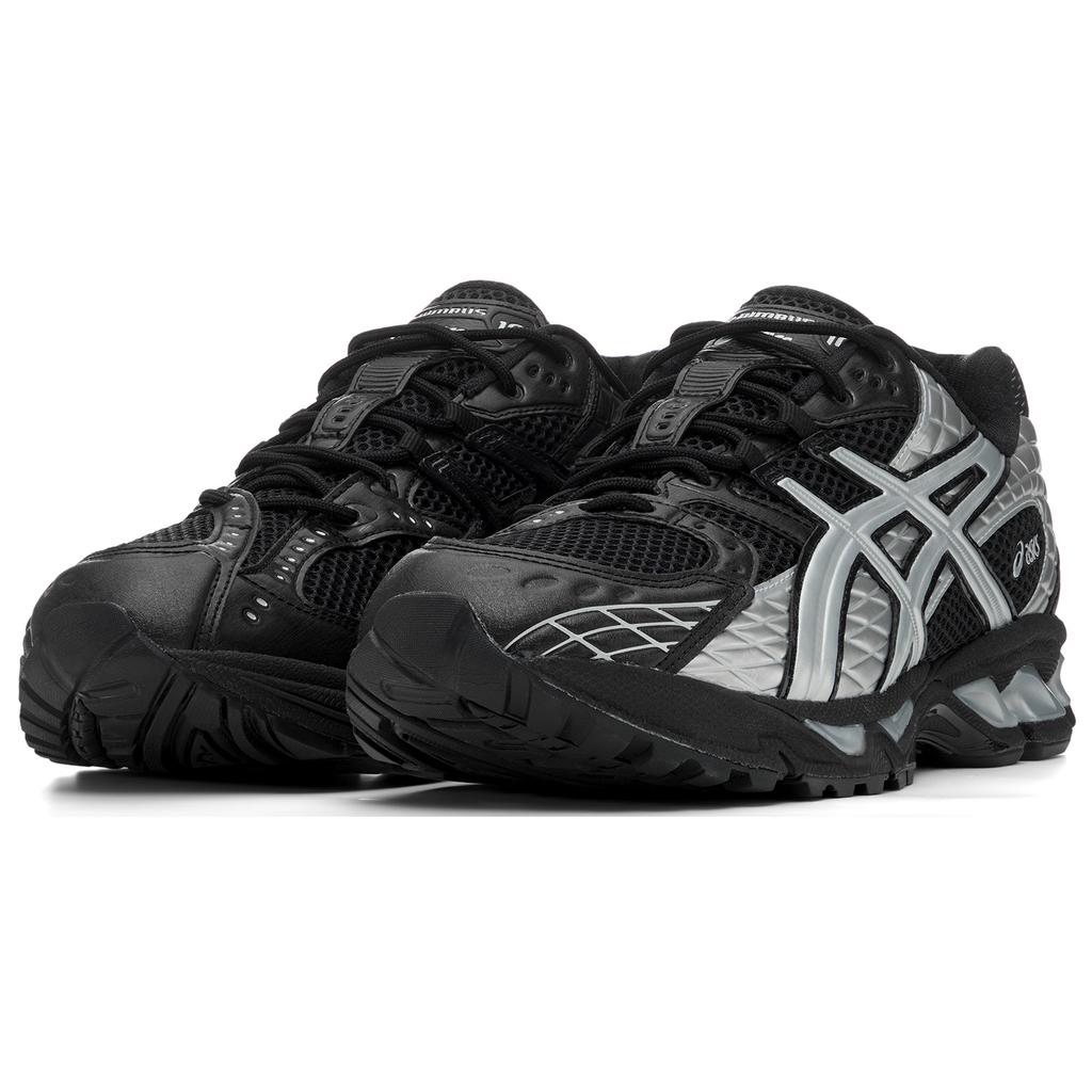 ASICS GEL Nimbus 10.1 Cushioning Support Low top Casual Shoes Unisex Liquid Black Silver Sneakers 1203A929-001