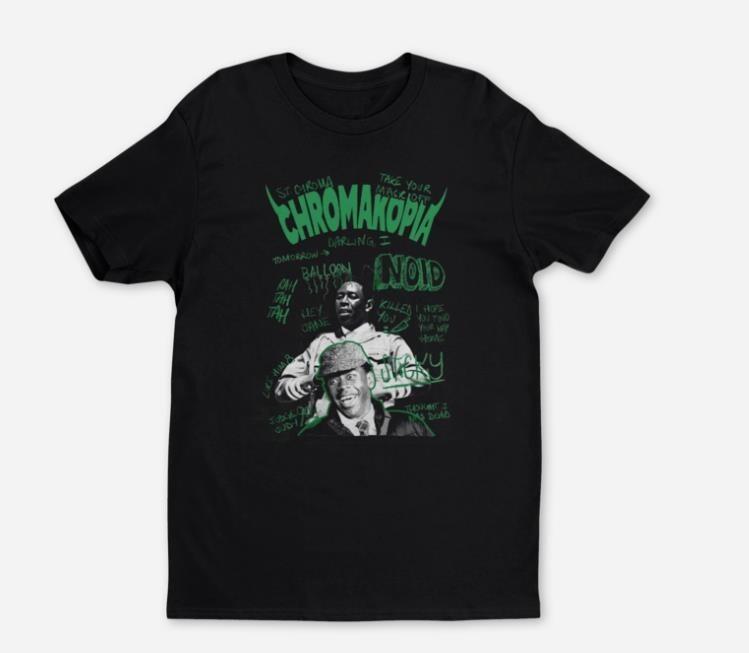 Tyler The Creator Chromakopia Sketchbook T-shirt Unisex T-Shirt M