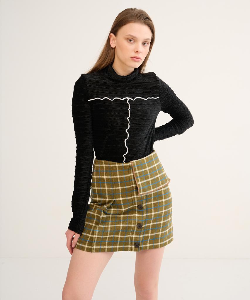 NOIR Kun Skirt
