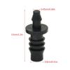 200Pcs 4/7mm Hose End Plug Hose Water Stop Connectors Gardeners Irrigation System Pipe Stop Water Accessories Tool