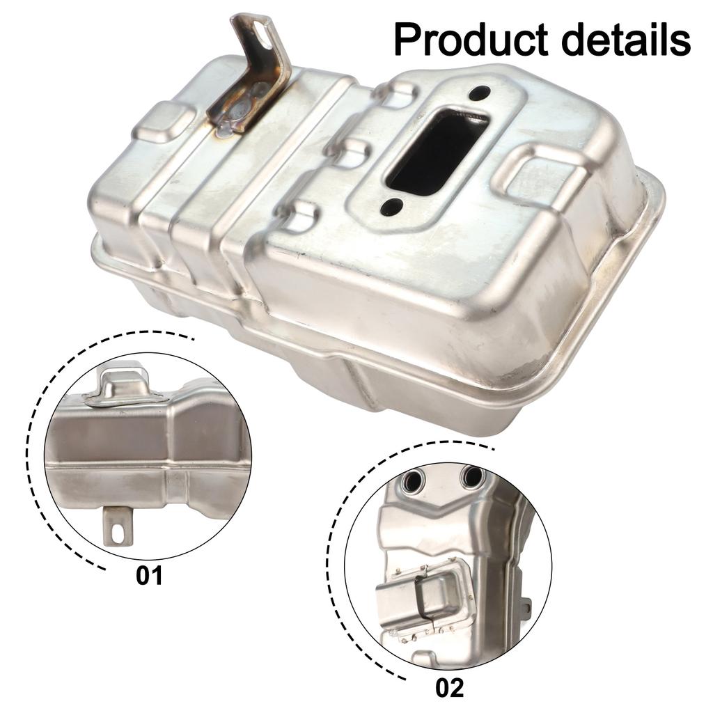 Muffler Set As Shown PB8010 Muffler Compatible With PB-8010H Easy Installation Design Muffler Kit Optimal Performance
