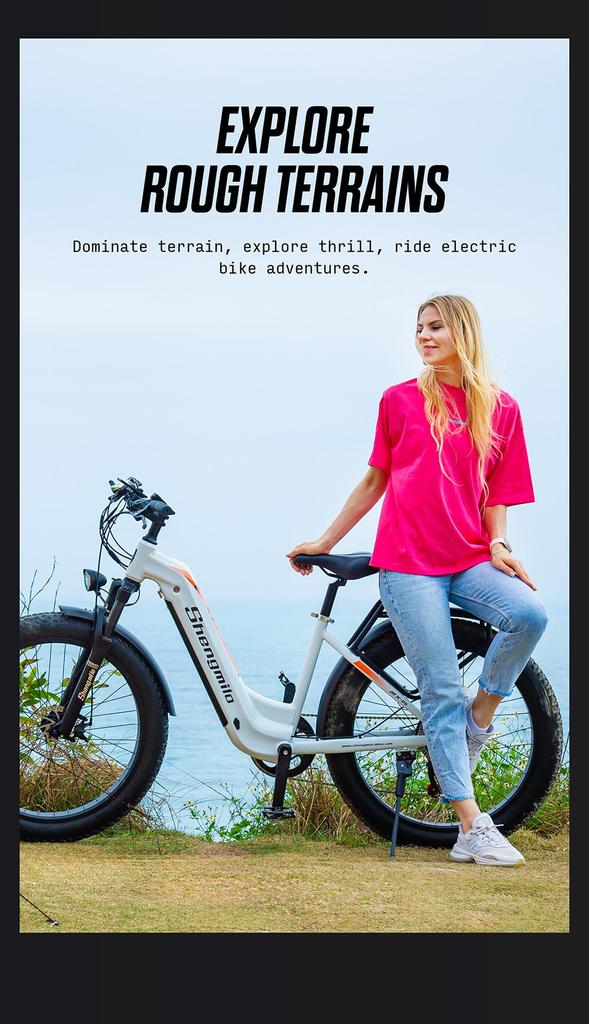 Shengmilo MX06 500W E-Bike - 90km Range, 48V Samsung Battery, 42km/h Speed, All-Terrain for Men & Women