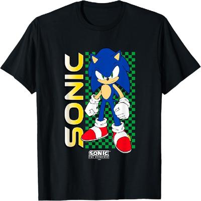 Sonic The Hedgehog Ready For Action Heroic Pose T-Shirt