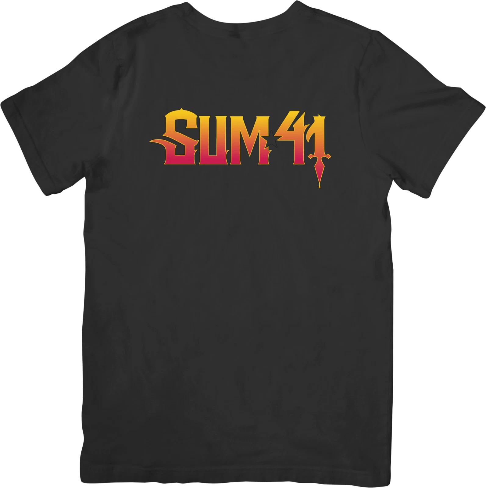 

Sum 41 Heavy Metal Music Unisex Fit for Men & Women Quality Cotton T-Shirt Black S