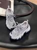Summer 2025 New Couple Dad Shoes Platform Internet Celebrity Versatile Casual Trend Comfortable Breathable Sports Men's Shoes
