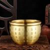 Hundred Blessings Brass Bowl Fortunate Attract Wealth Good Luck Magical Power Treasure Bowls