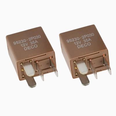 2pcs 12V 35A 4PIN Power Relay for Hyundai KIA 95230-2P030 952302P030