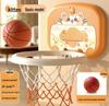 Tabellone da Basket Silenzioso a Cartoni Animati per Bambini - Giocattolo per Allenamento a Casa