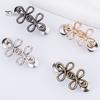 Metal Waist Buckle Six-Leaf Pants Tightener Button, Detachable Loose Jeans Button Pin, No Sewing Required Clothing Accessories Adjuster