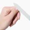 Nail File Faux Crystal Glass Non-Porous Durable Reusable Colorful Design Manicure File for Healthy Nails