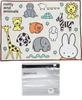 Miffy Leisure Sheet for People 90 X 120 Cm Leisure Mat Foldable Miffy and Animals Set Slider 2-3 (leisure Sheet, Bag)