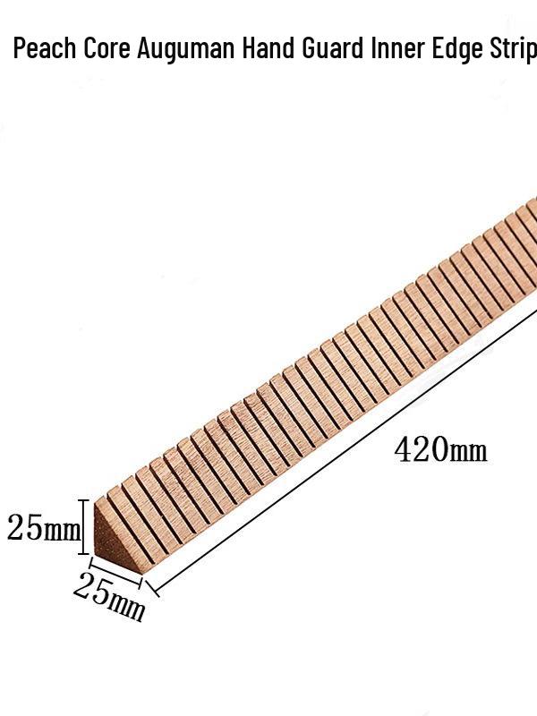 Guitar Reinforcement & Binding Wood Strip Set: Soundhole, Handrest, Armrest, and Sound Rib Materials