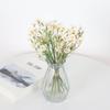 Ins Style Chamomile Daisy Silk Flowers, Artificial Bouquet with Vase for Living Room Table Decor,Home Decor Centerpiece Gift
