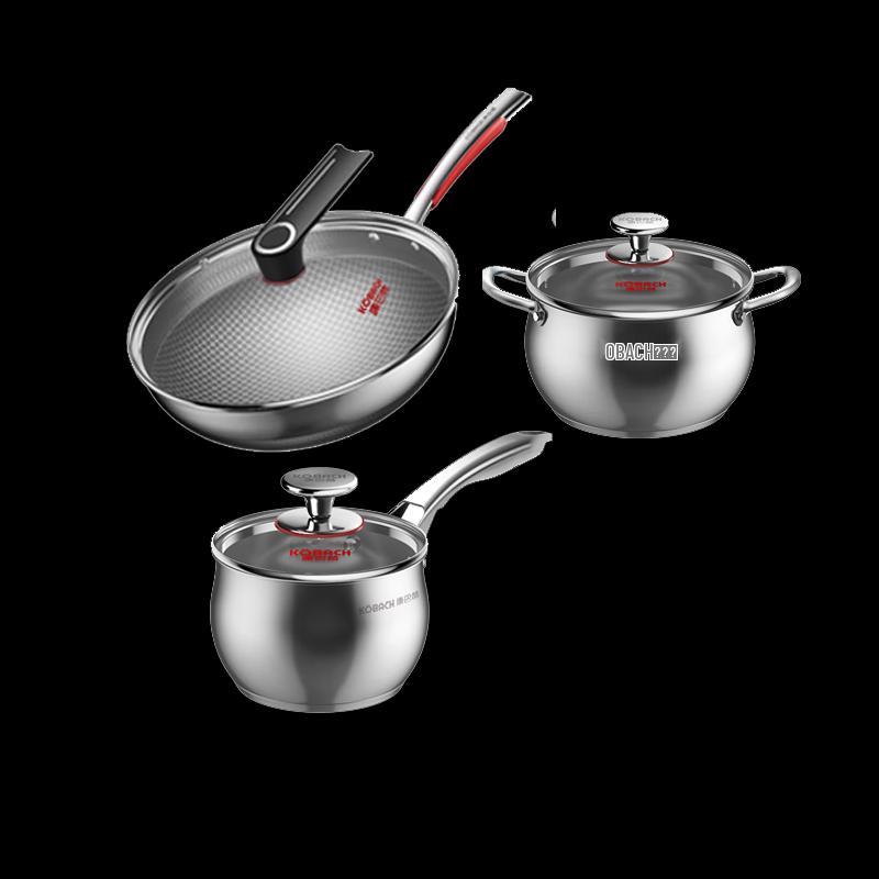 KOBACH 3-Piece Cookware Set KGS-T03X