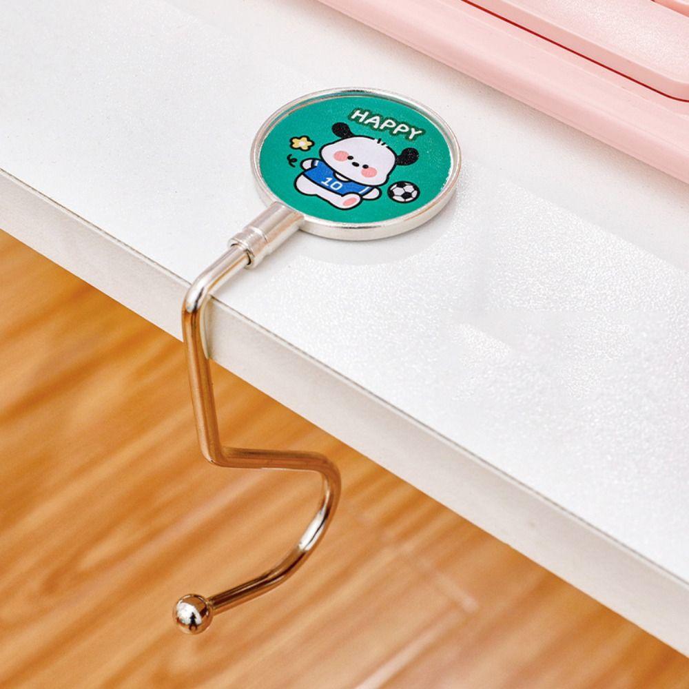 Movable Hook Student Gift Handbag Hanger Purse Bag Table Hook Desk Hanging Holder Desk Hook