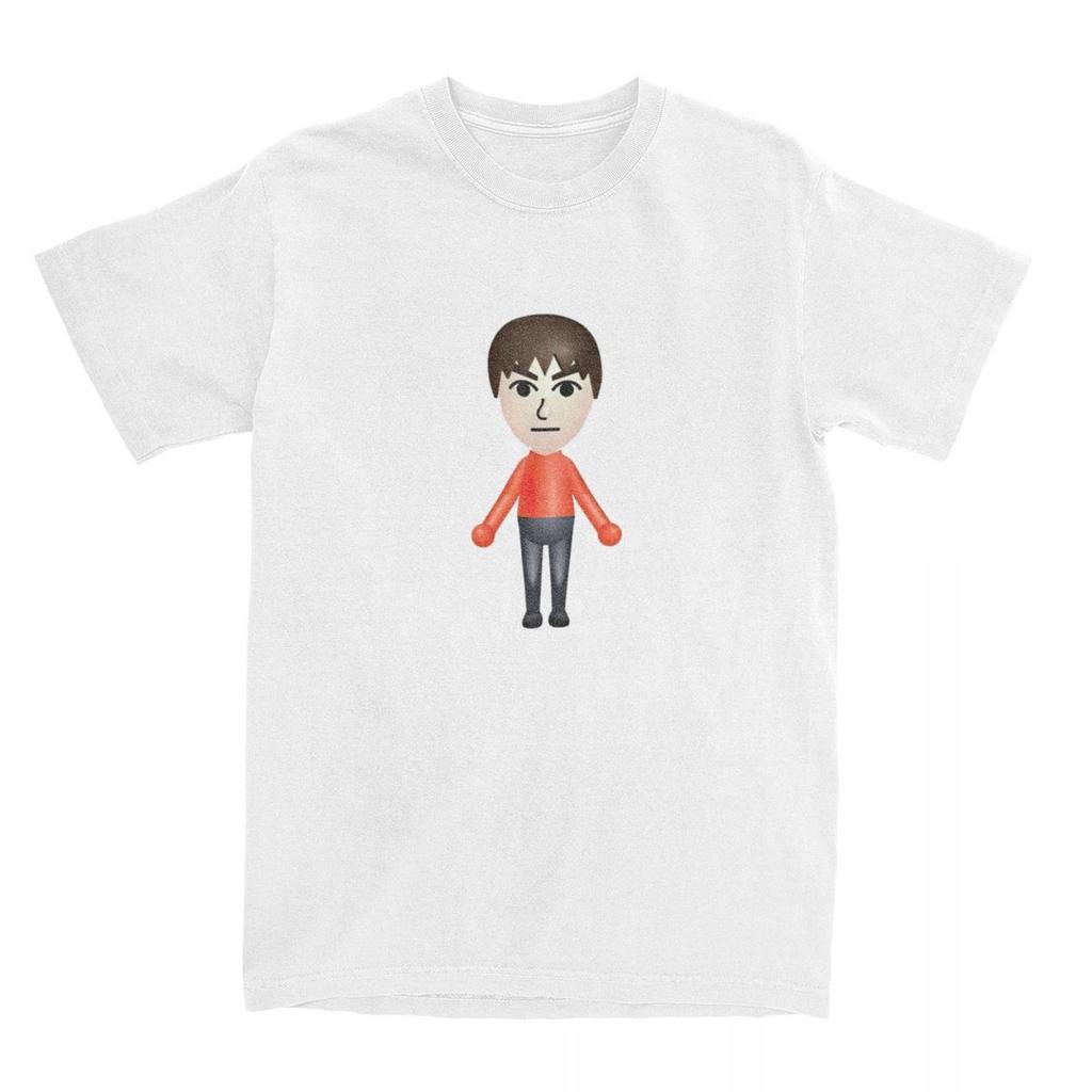 Camiseta Gráfica Mii Necesita Un Cigarrillo para Hombre y Mujer Ropa Moda 100% Algodón Camisetas Mii Brawler Camiseta Ropa Estampada