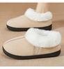 Módní Crestar Zimní Plyšové Pantofle s Kožíškem Pro Ženy Nové Měkké Pohodlné Teplé Bavlněné Boty pro Vnitřní i Venkovní Použití Dámské Nazouvací Pantofle s Chloupky