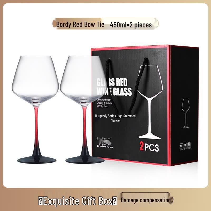 Qiwei European Crystal Wine Glass Gift Set