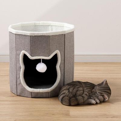 Nitori Folding Pet House, Small, Light Gray, PHDH25, 2113300019141