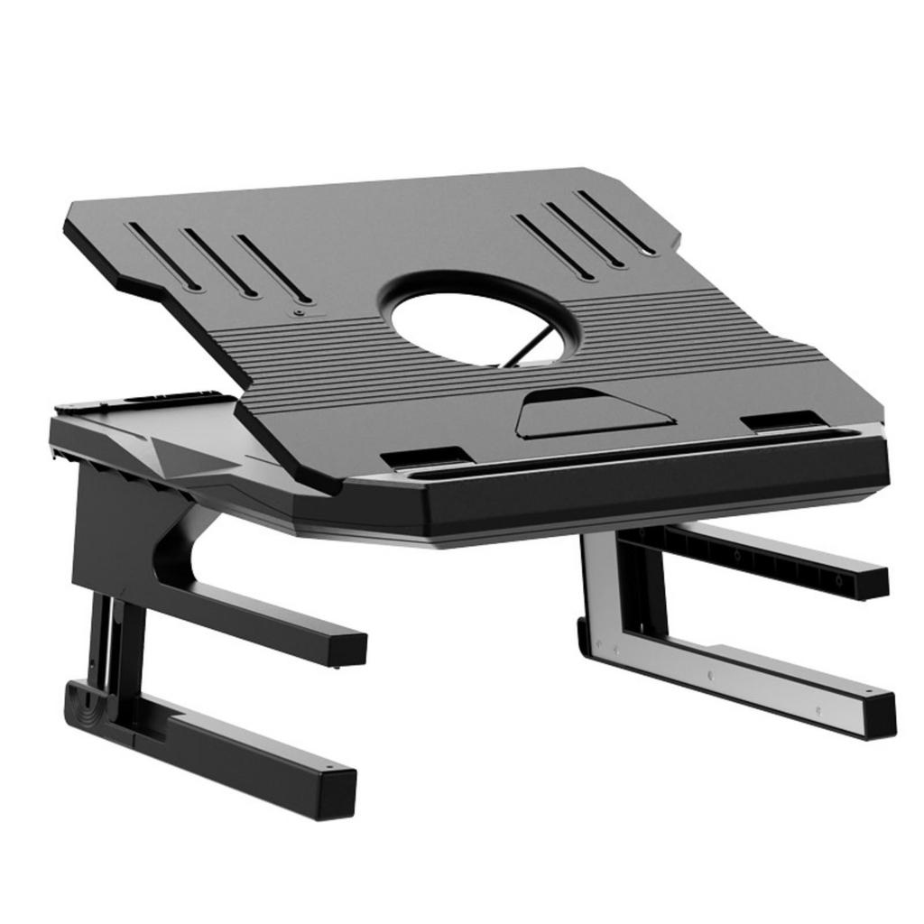 Laptop Stand Foldable with Adjustable Angle Aluminum for Telecommuters, Students, Desk, Office,