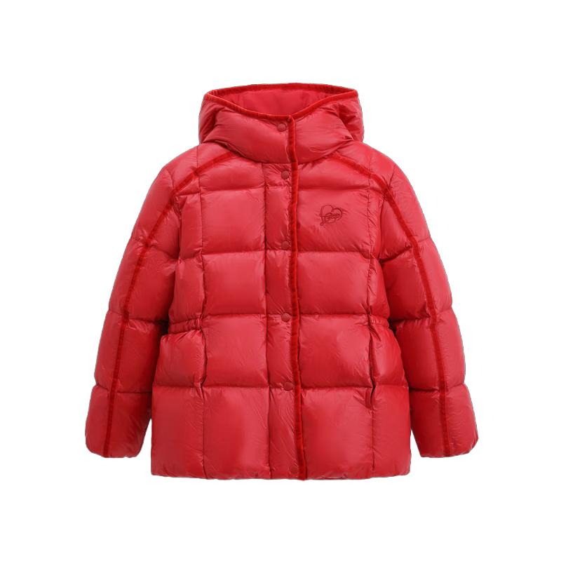 GAP Girls  2025 Winter Bear Embroidered Shiny Short Down Jacket 140/68