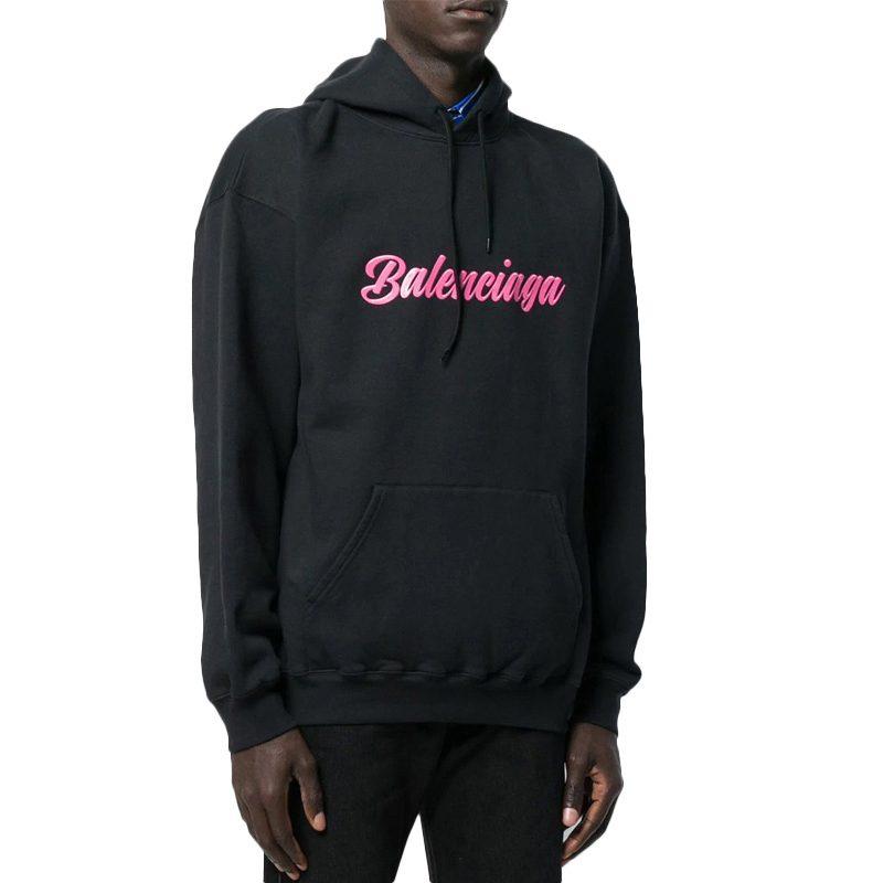 Balenciaga Sweatshirt Regular Fit Unisex Black 583215TFV608465