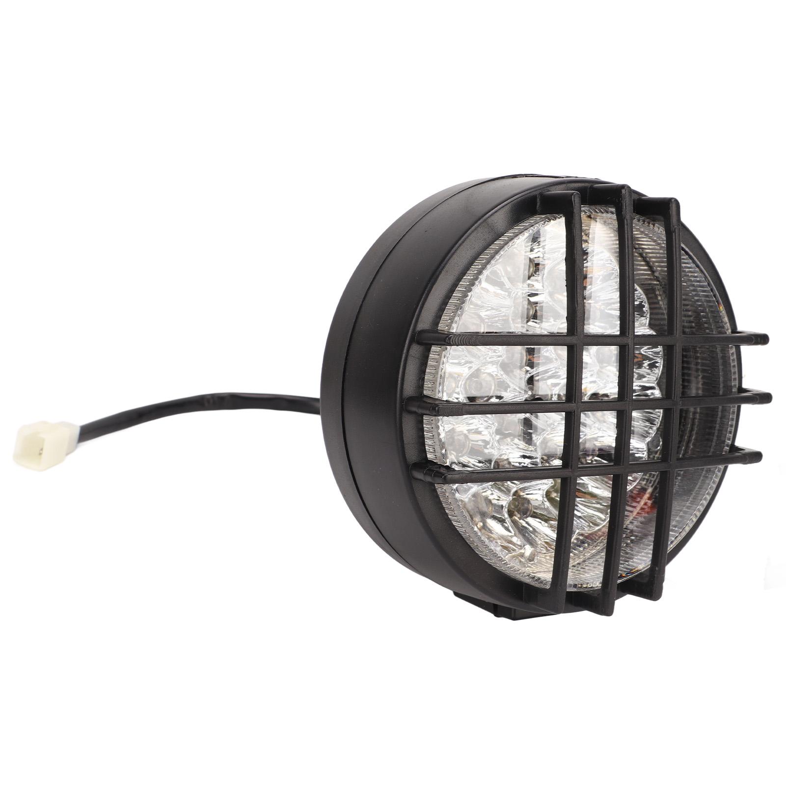 

3 провода 12 В светодиодная фара внедорожный свет с защитными решетками для ламп для 50cc 70cc 90cc 110cc 125cc 150cc 200cc квадроцикл картинг квадроцикл