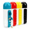 HILIFE With Daily Pill Box Organizer Plastic 600ml Sports Cycling Camping Bottles Fruit Lemon Juice Drinking Bottle Water Bottle