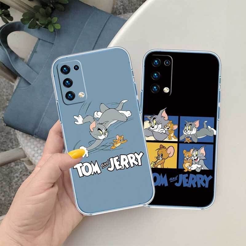 Tom and Jerry Case for Motorola E7 E22 E20 E13 E15 E22S E30 E40 G10 G20 G04 G22 G23 G05 G75 G35 G55 G6 G7 G8 G9 Plus Power Play