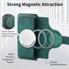 CASENEO MW-02S Magnetic Detachable Leather Phone Cover for 6.1 inch Phone RFID Blocking Wallet Stand
