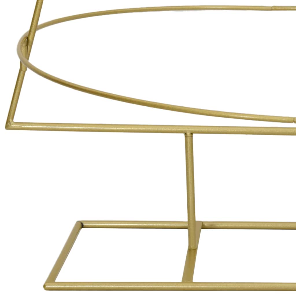 Metal Christmas Tree Gold 148 cm Powder Coated Steel