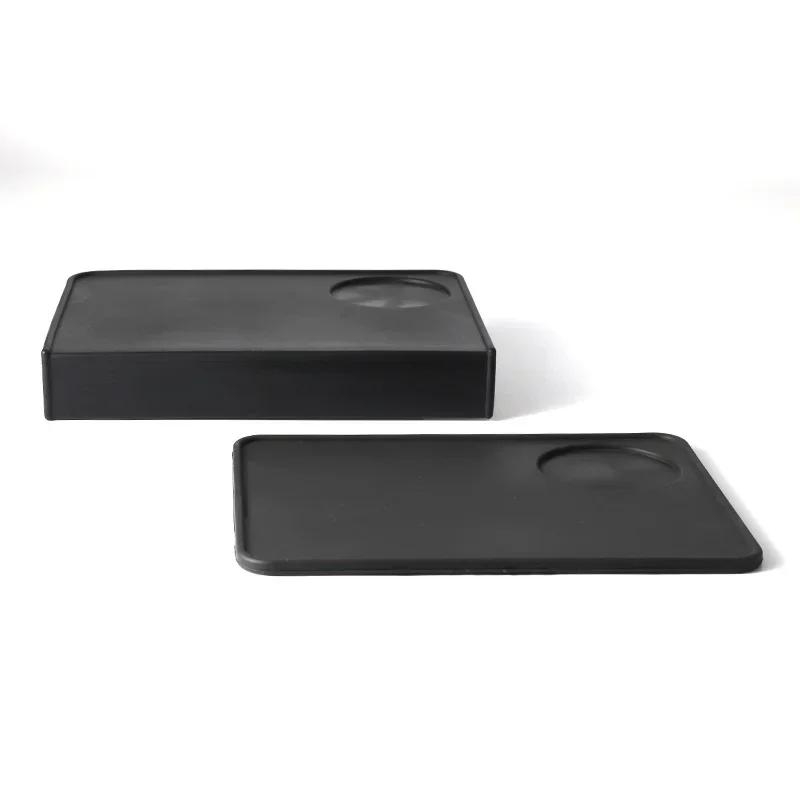 Coffee Tamper Mat Pad Anti Skid Tamper Mat Barista Coffeeware Tamping Tools Barista Espresso Tampering Holder Corner Cushion Pad