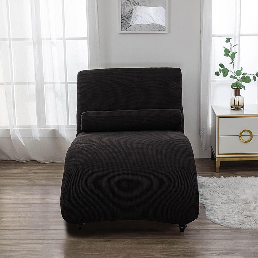 Cover,Stretch Covers for Living Room,Chaise Slipcover,Armless Indoor Slipcover Bedroom Chaise